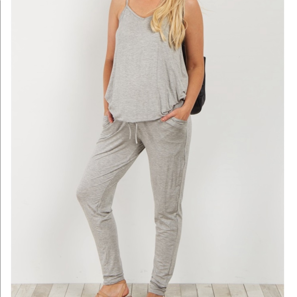 Two Maternity jumpsuits